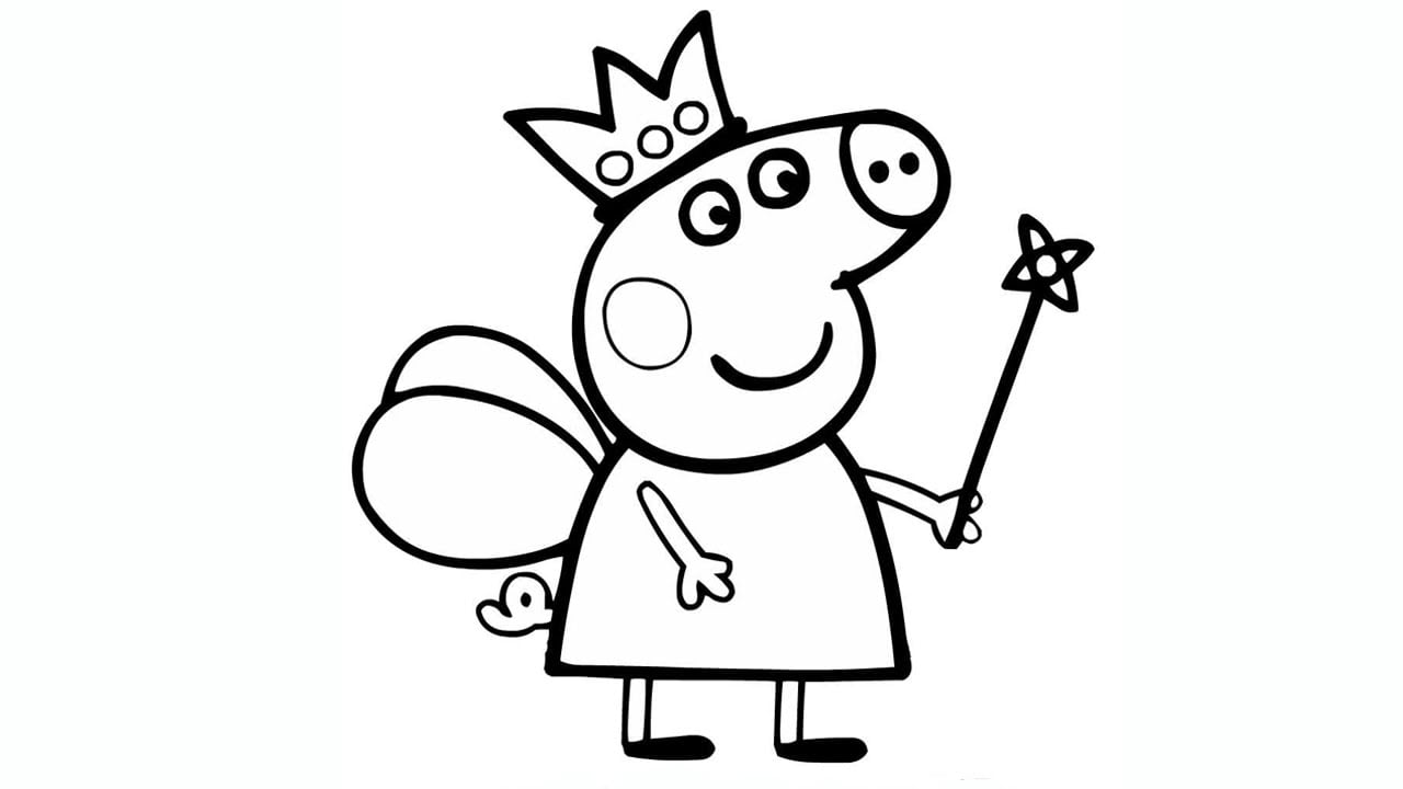 desenhos para colorir peppa pig