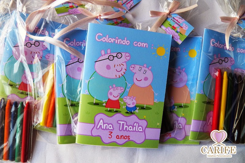 lembrancinha festa peppa pig