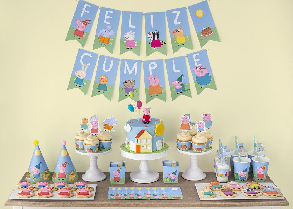 decoração festa peppa pig