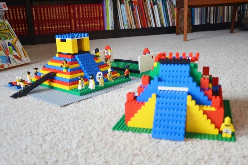 dicas para criar com LEGO