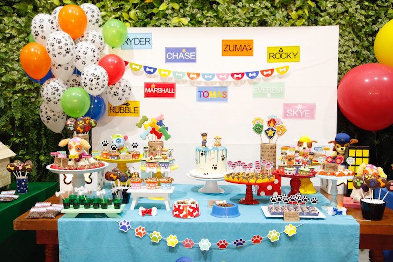 Festa Infantil Patrulha Canina (para meninos e meninas!)