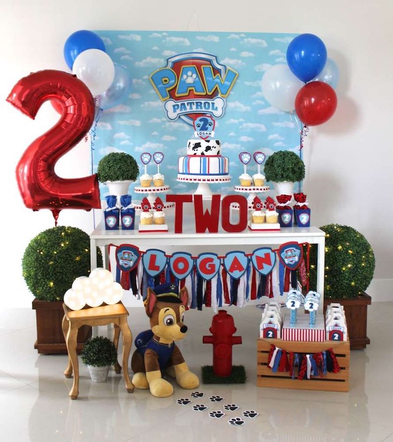Festa Infantil Patrulha Canina para meninos
