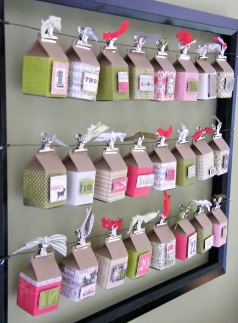 reciclando caixinhas para decoração de natal