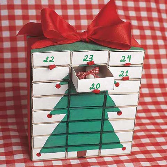 ideias de calendário do advento