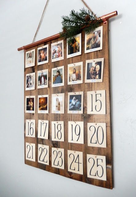 natal: ideias de calendário do advento