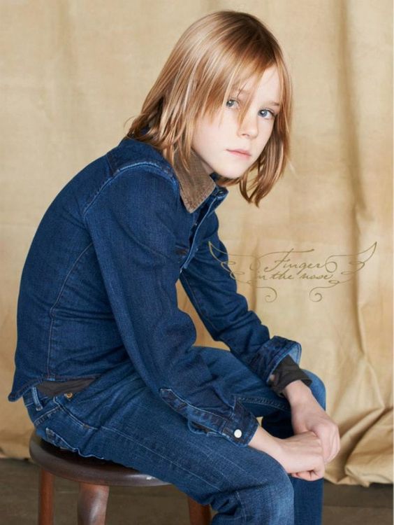 Cortes de cabelo masculino infantil para cabelo liso