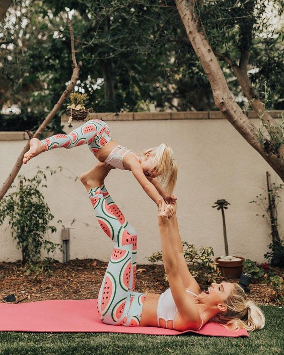 Look fitness mãe e filha