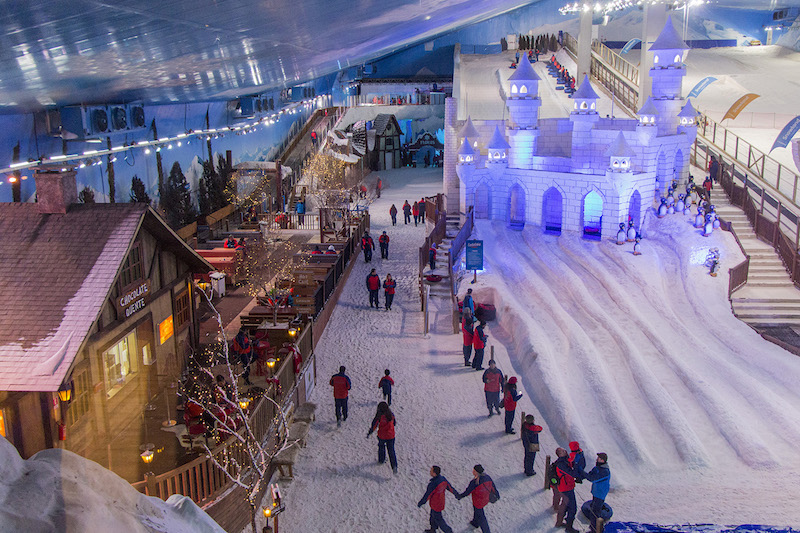 Viagem com crianças: Snowland (neve o ano todo) em Gramado/RS