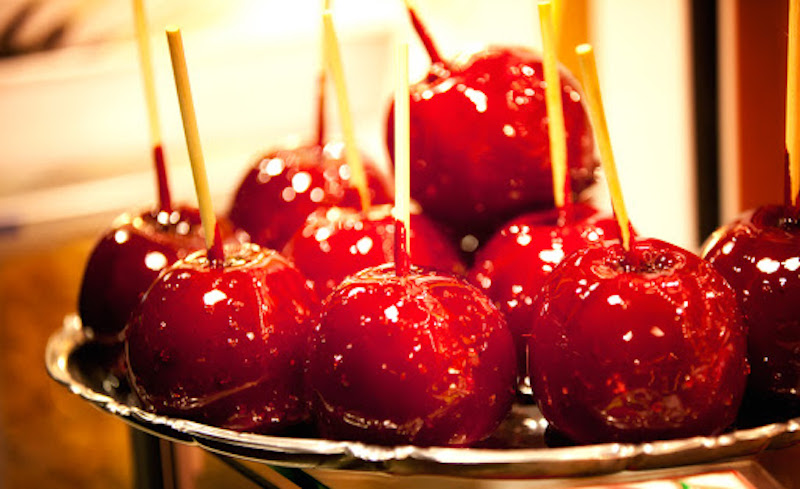 Receitas Festa Junina maçã do amor
