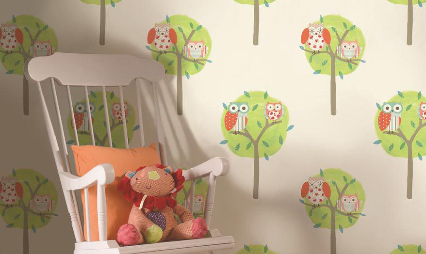 Como escolher papel de parede para quarto infantil