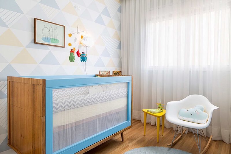 decoração para quarto de bebê com itens da lista de enxoval