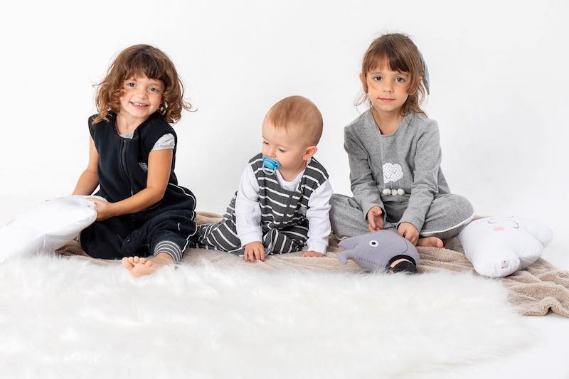 saco de dormir para bebês e crianças