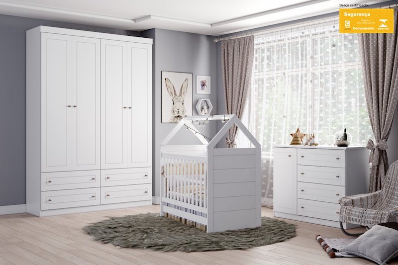 Qual estilo de móveis escolher para o quarto do bebê?