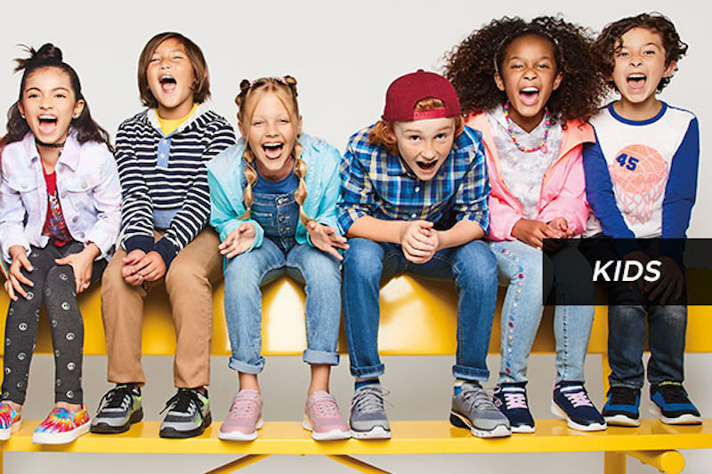 Volta às aulas é com Skechers Kids!