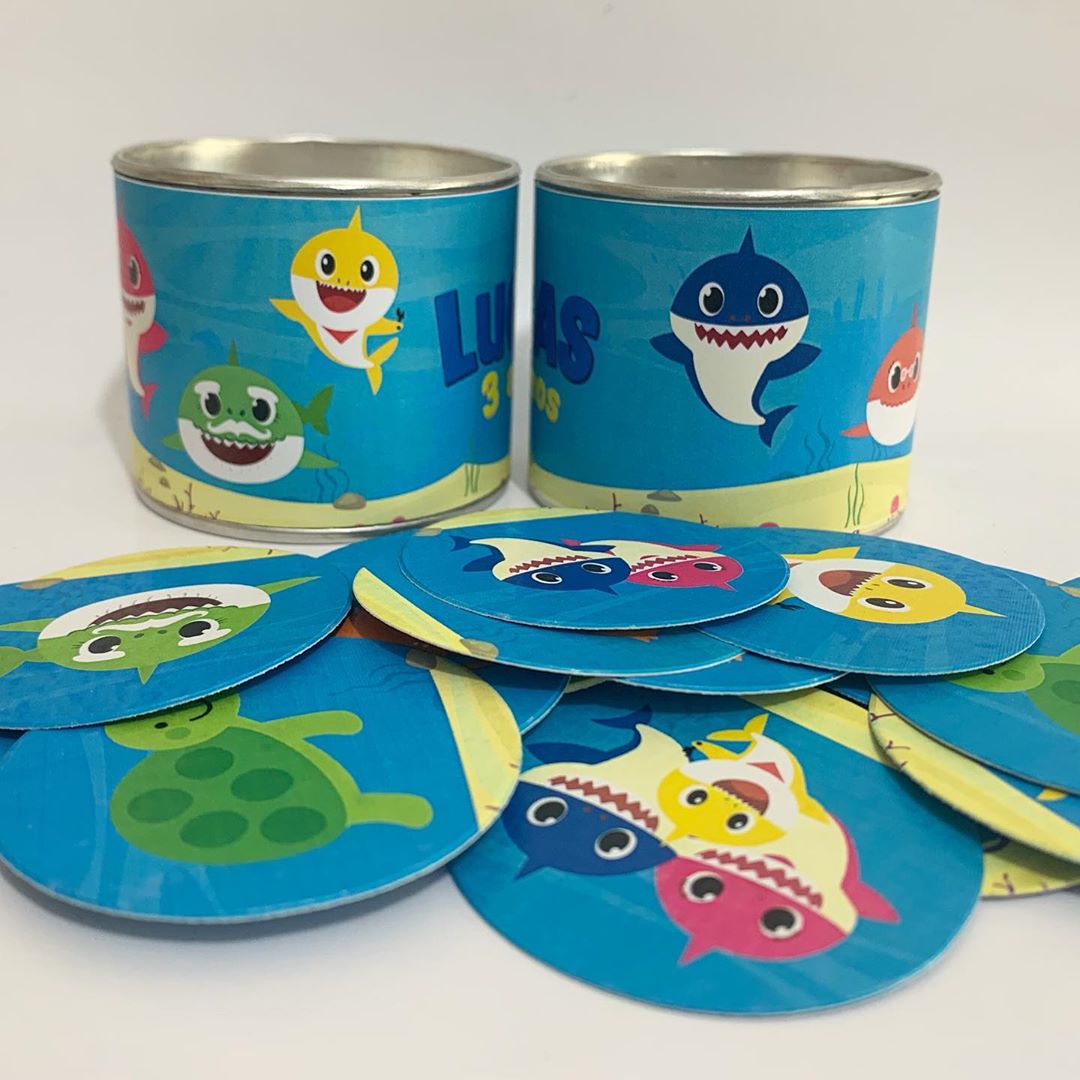 lembrancinha para festa Baby Shark