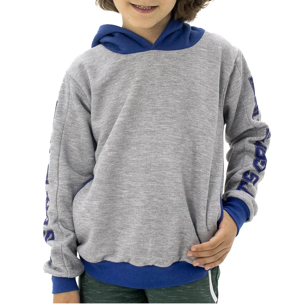 conjunto de moletom infantil para o inverno