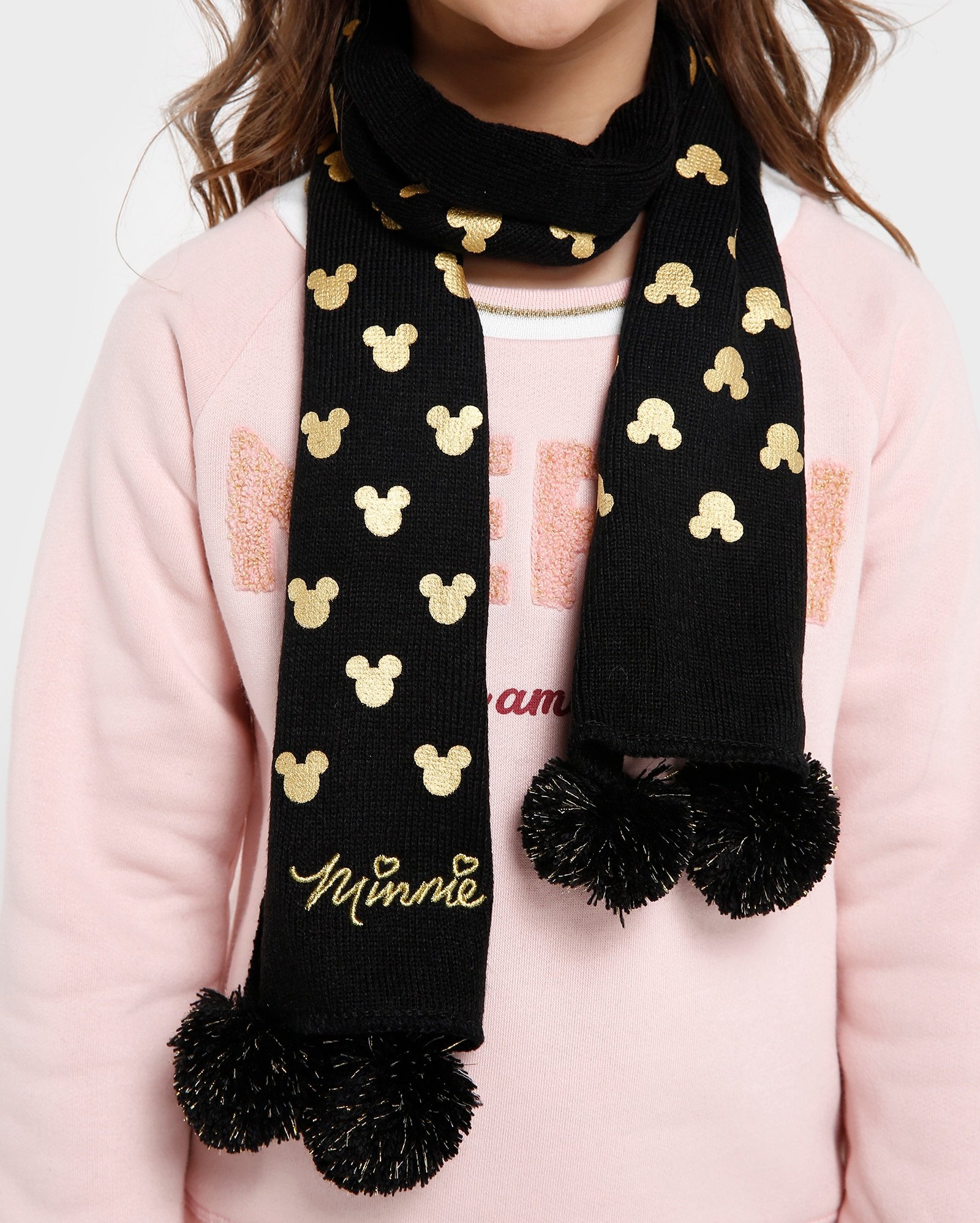 cachecol infantil quentinho para o inverno