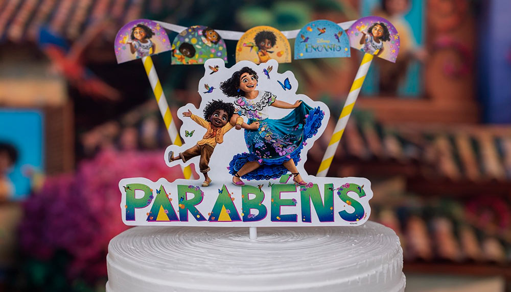 festa infantil em casa com tema disney