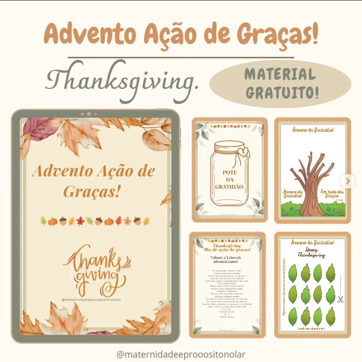 dia de ação de graças