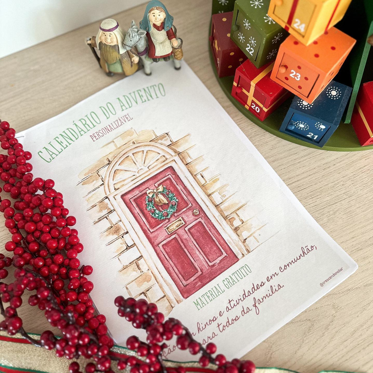calendário do advento