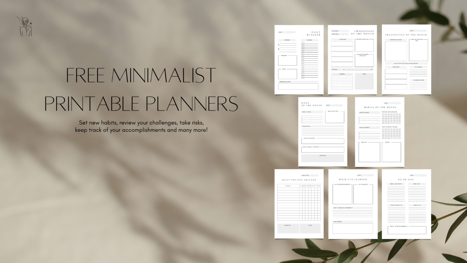 planner minimalista