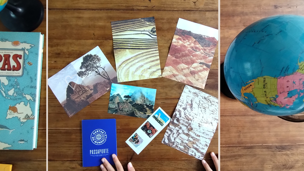 Explorando o Mundo Através de Cartas: Uma Jornada com o Clube de Assinatura Cartas do Mundo