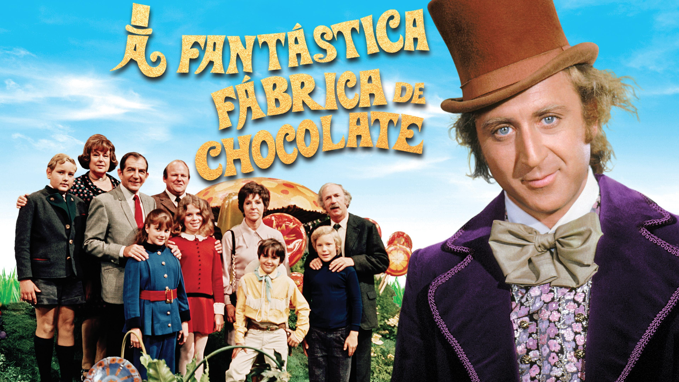 A Fantástica Fábrica de Chocolate filme antigo