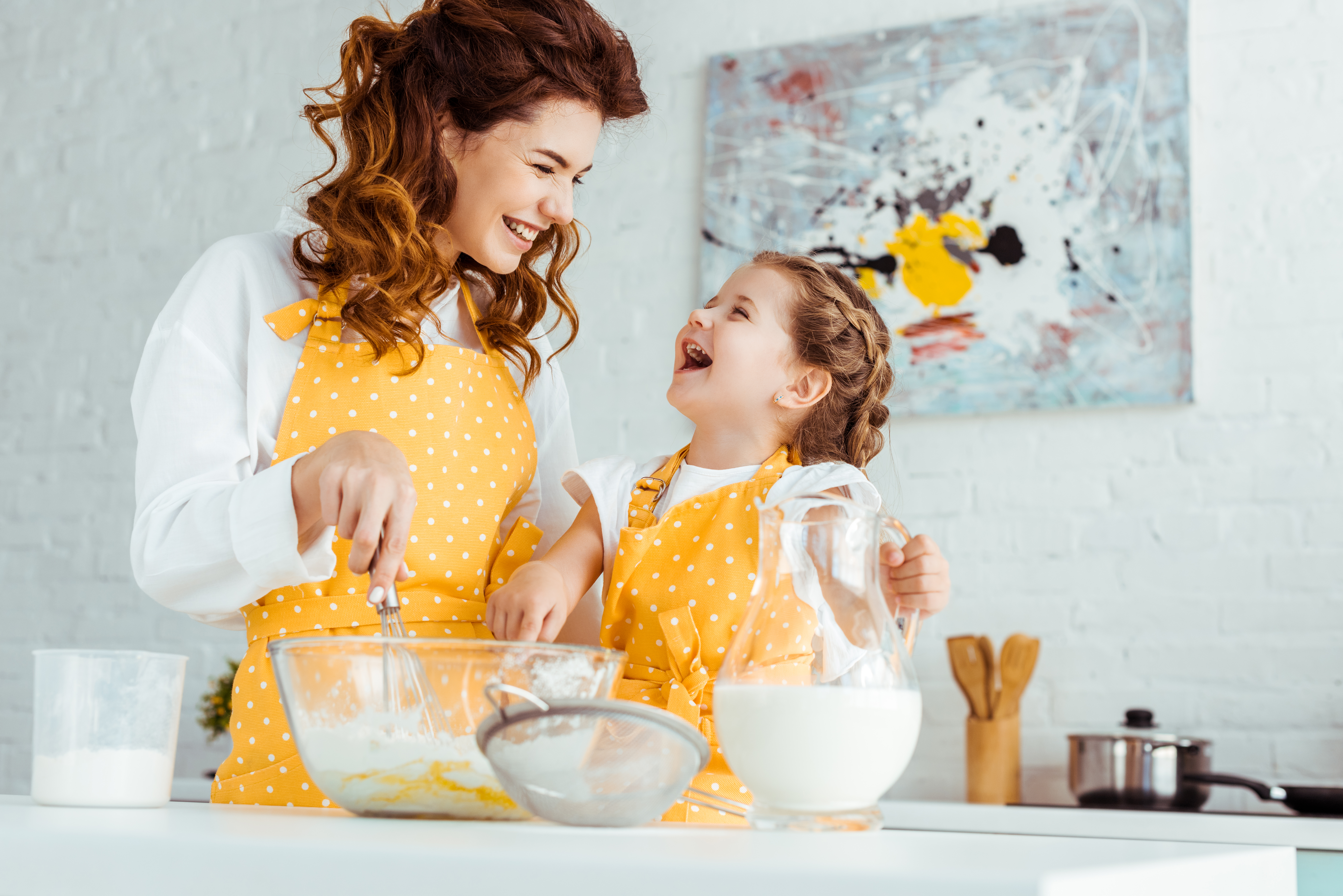 dicas para cozinhar com os pequenos