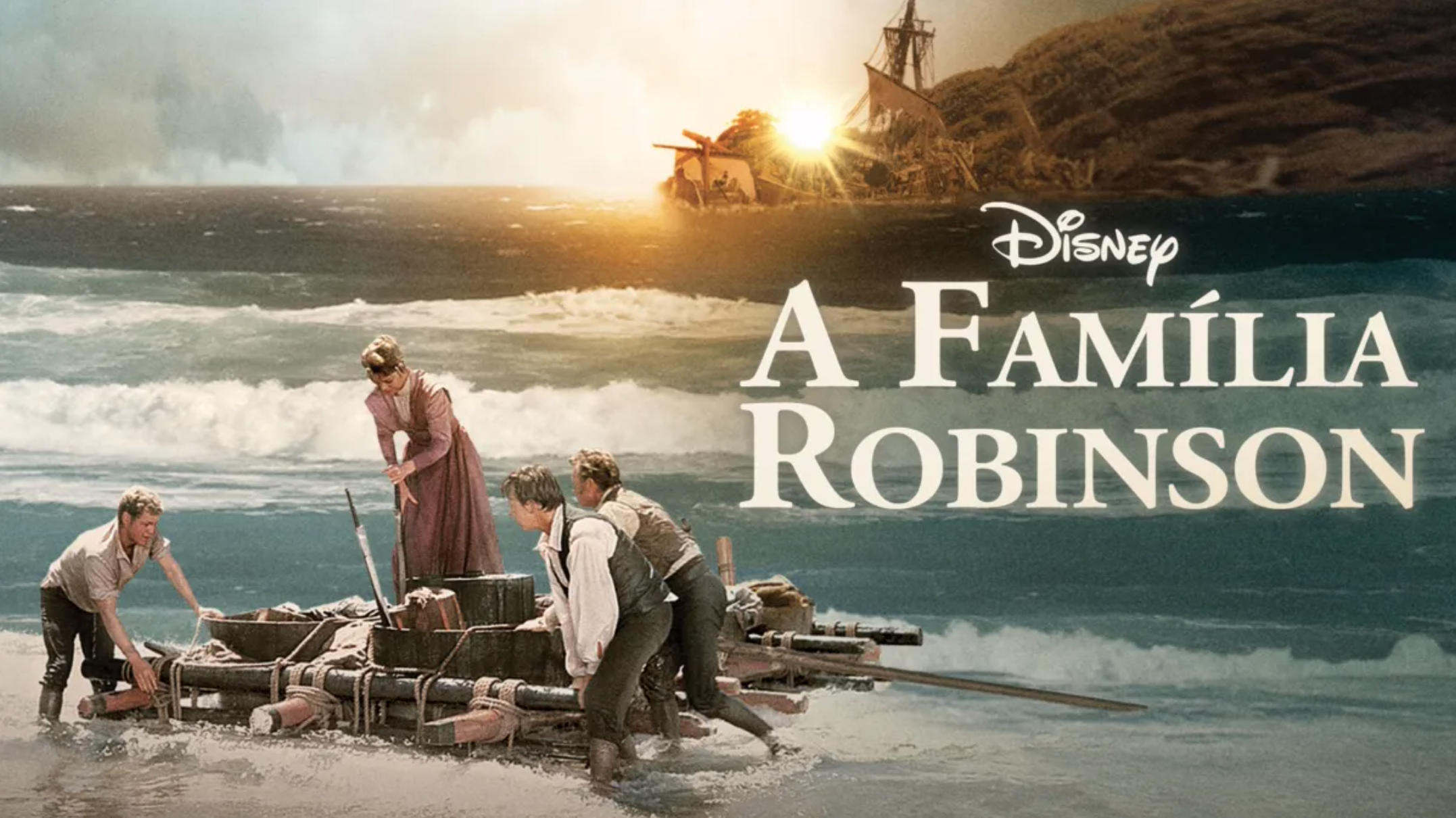 família Robinson filmes antigos para crianças