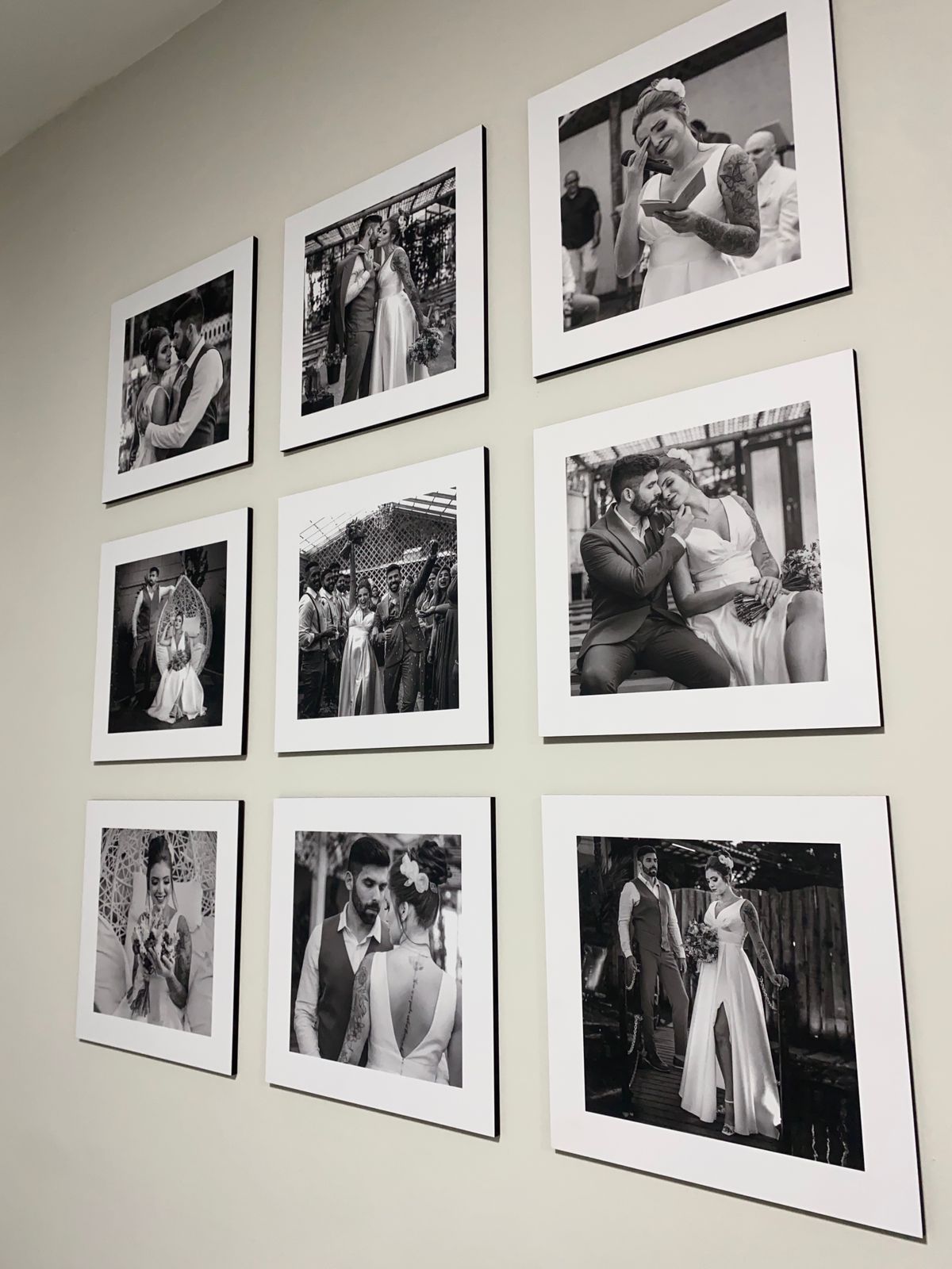 fotos na decoração da casa