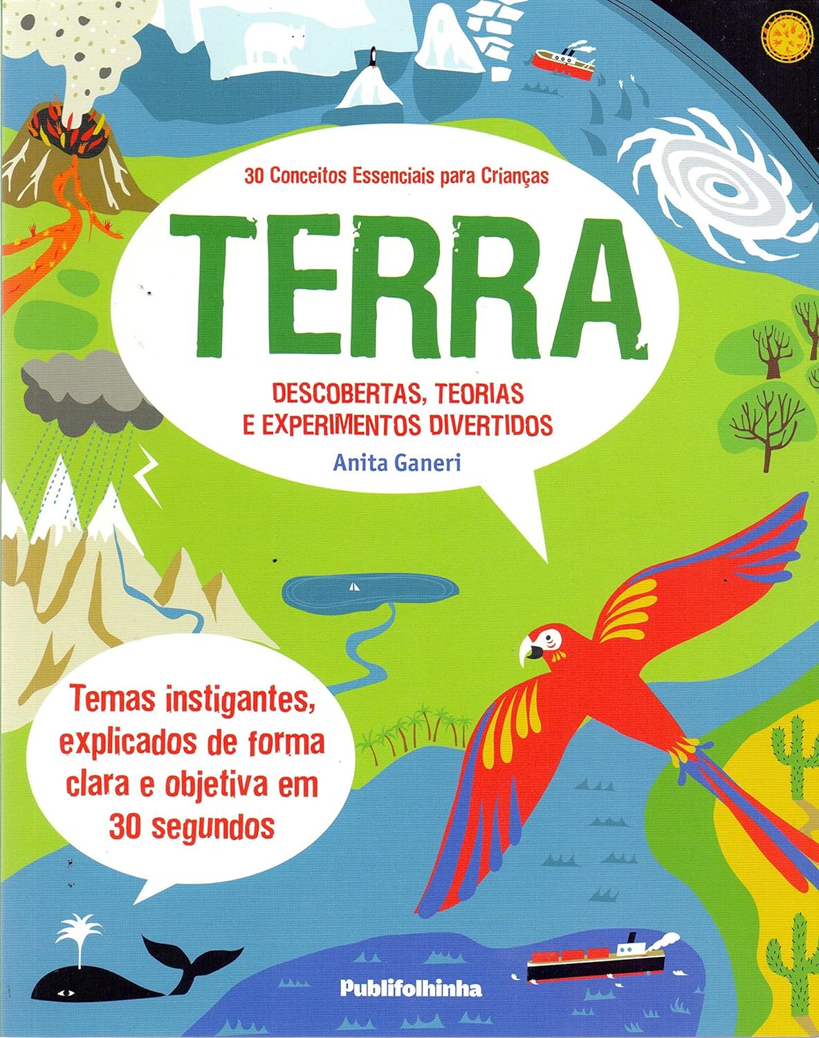 faça um vulcão caseiro e dica de livros