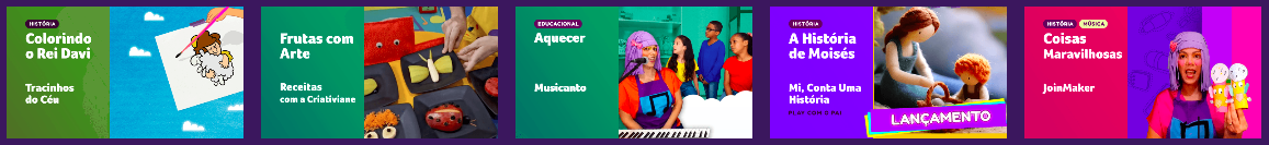 vídeos cristãos infantis