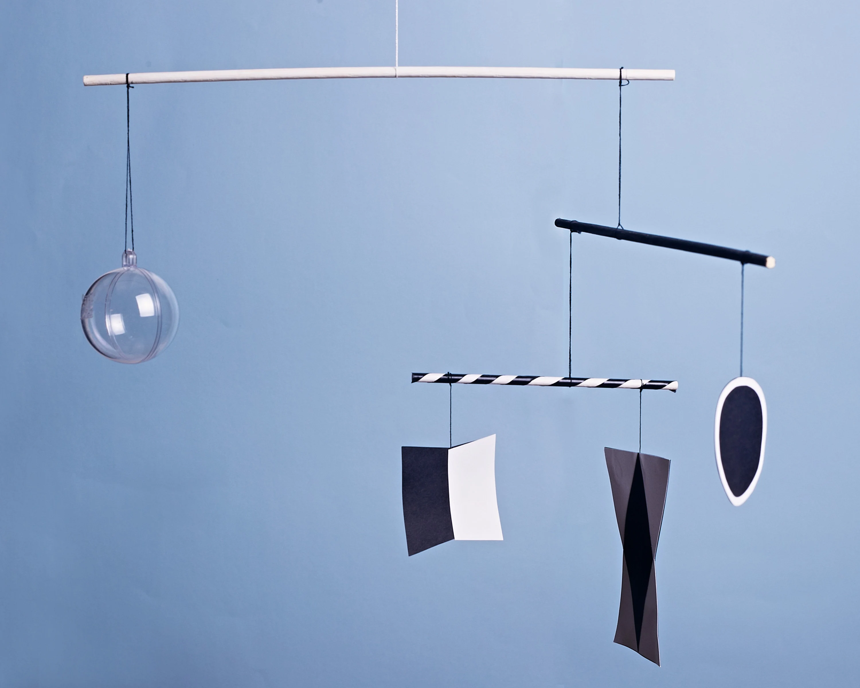 Estimulando a visão do bebê - DIY Móbile MUNARI - baixe grátis
