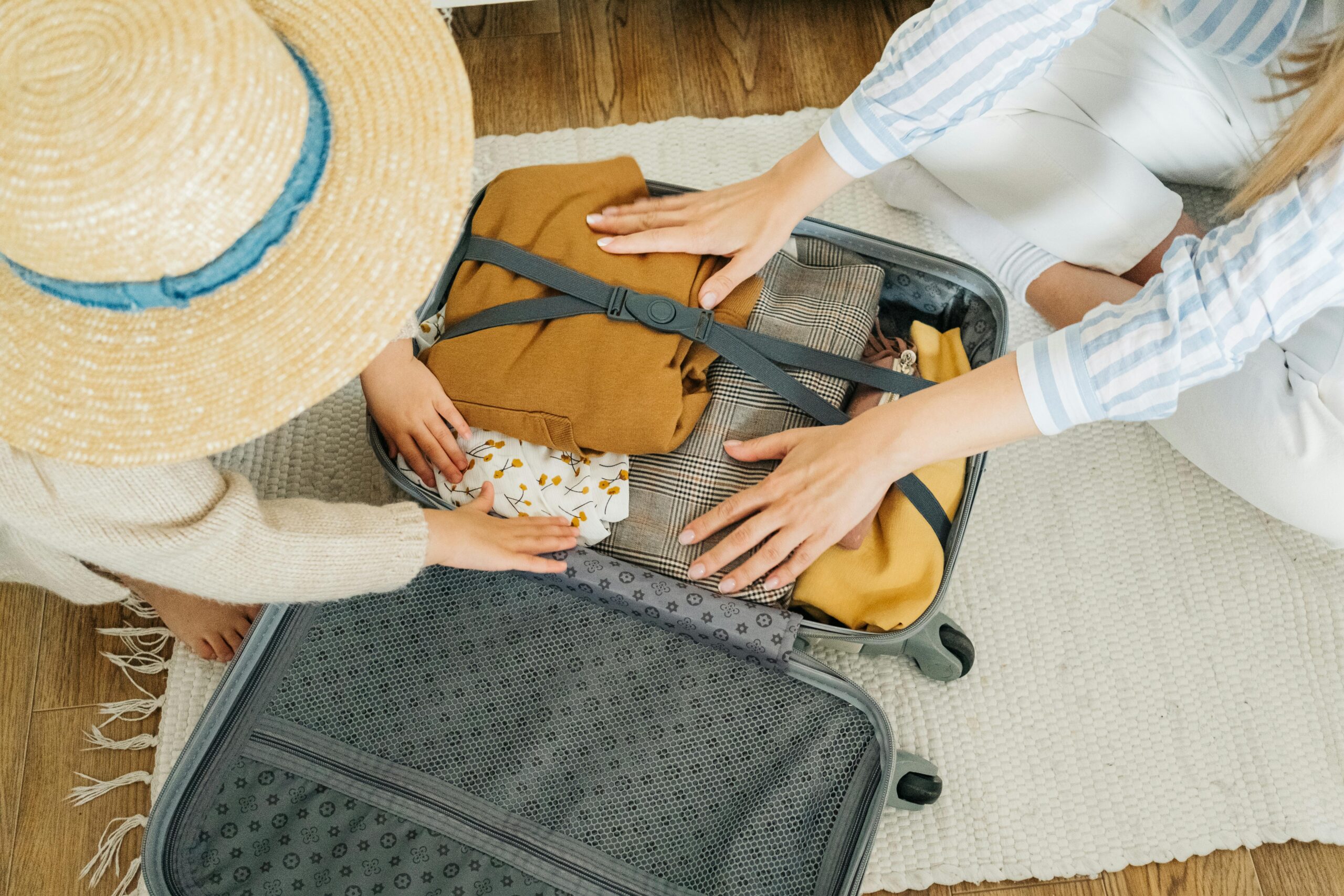 O que não pode faltar em uma mala para viajar com crianças