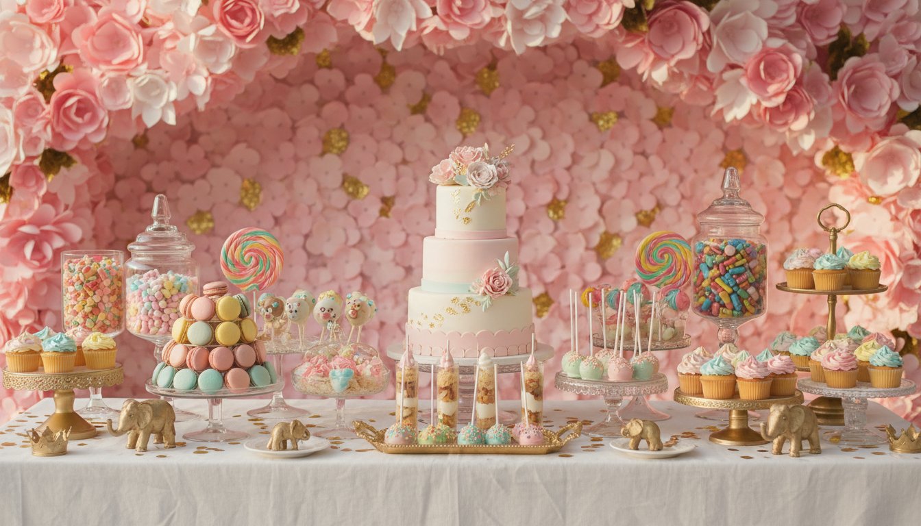 Como montar uma MESA DE DOCES INCRÍVEL na festa infantil do seu filho