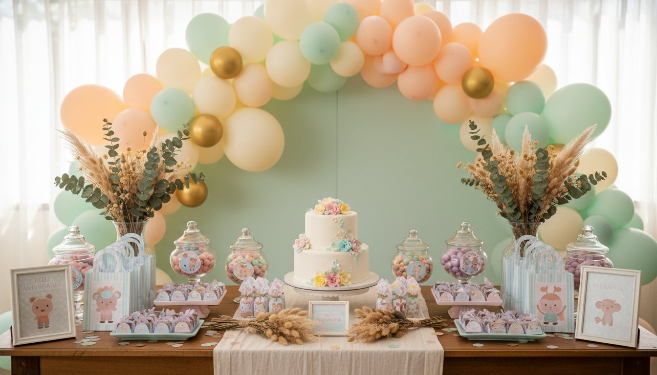 Festa infantil: Como montar a mesa de guloseimas